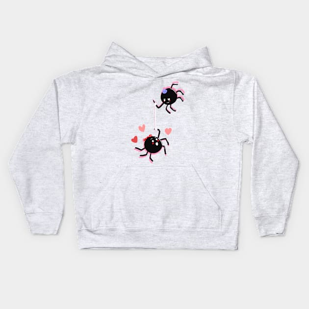 The Itsy Bitsy Spider Grew Up Kids Hoodie by daywears